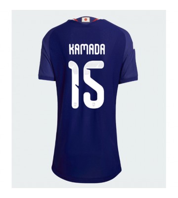 Japan Daichi Kamada #15 Hemmatröja Dam VM 2026 Kortärmad